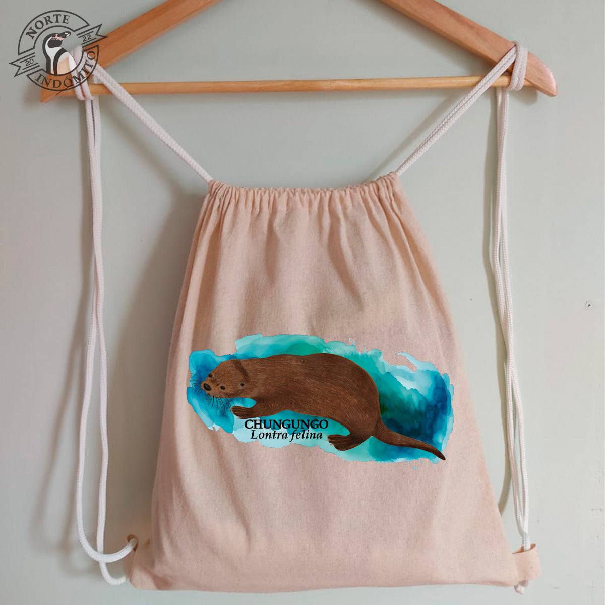 Mochila - chungungo acuarela