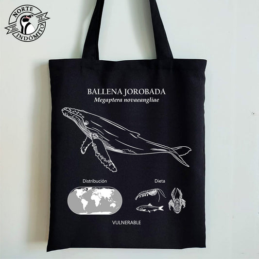 Totebag - ballena jorobada distribución