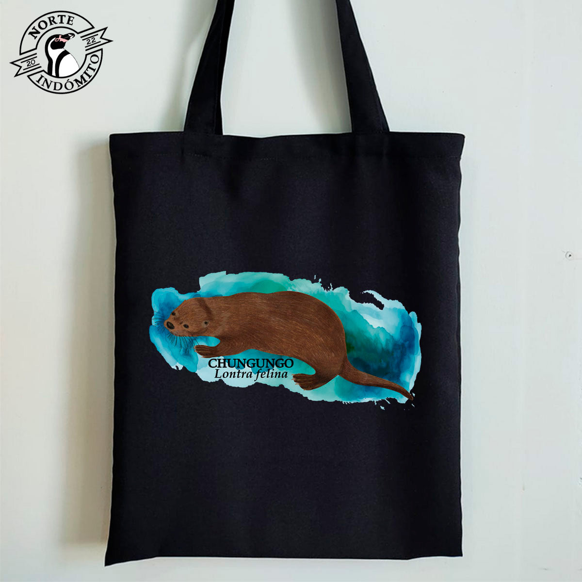 Totebag - chungungo acuarela