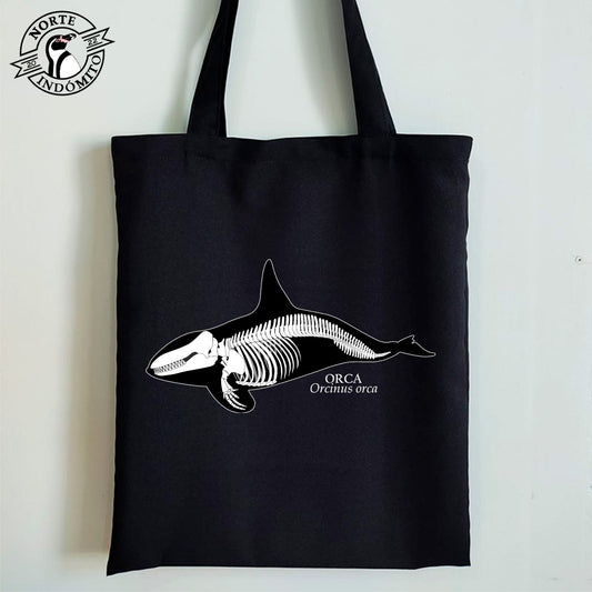 Totebag - orca esqueleto