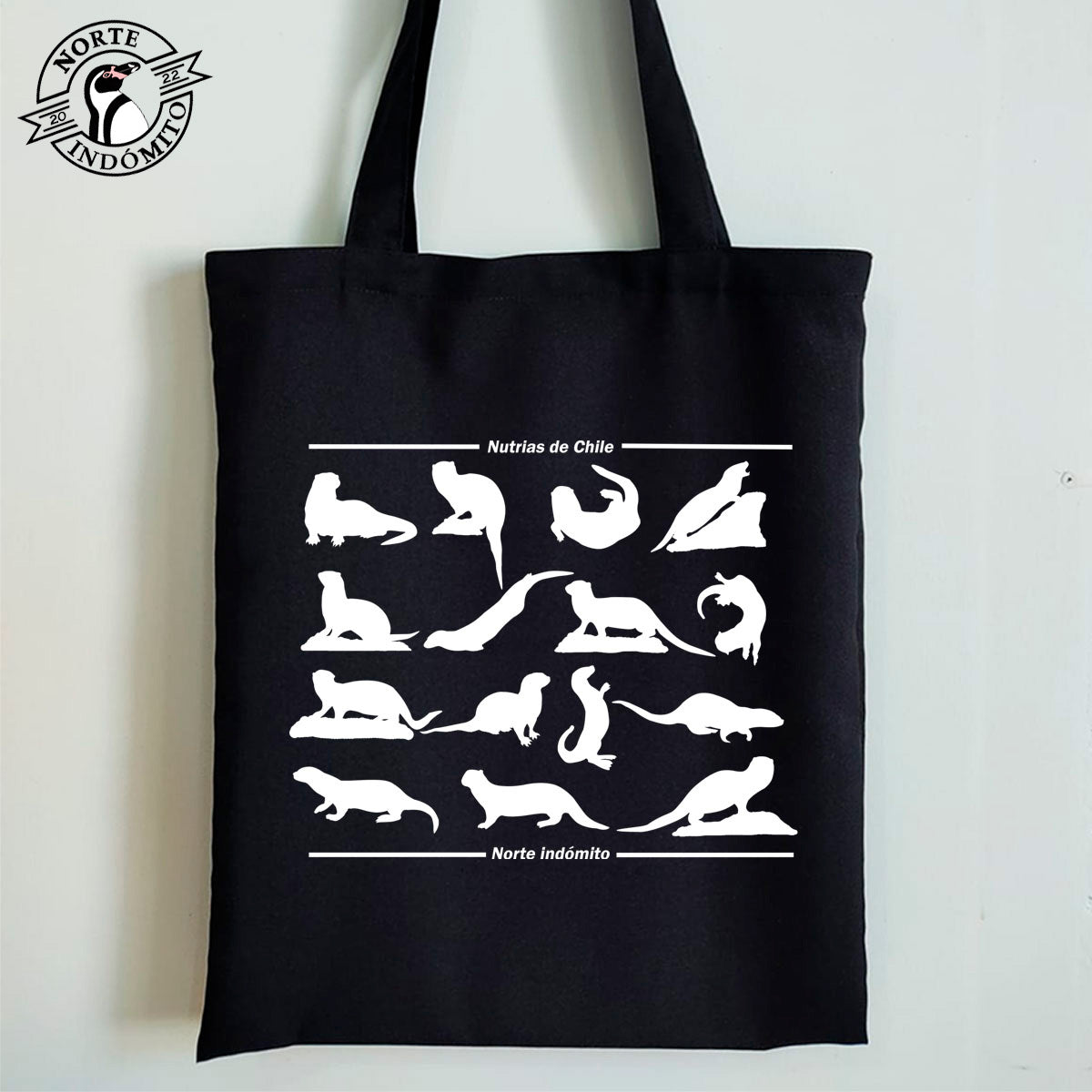 Totebag - nutrias silueta