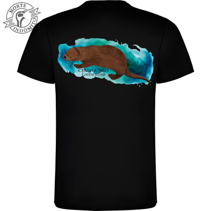 Polera - chungungo acuarela