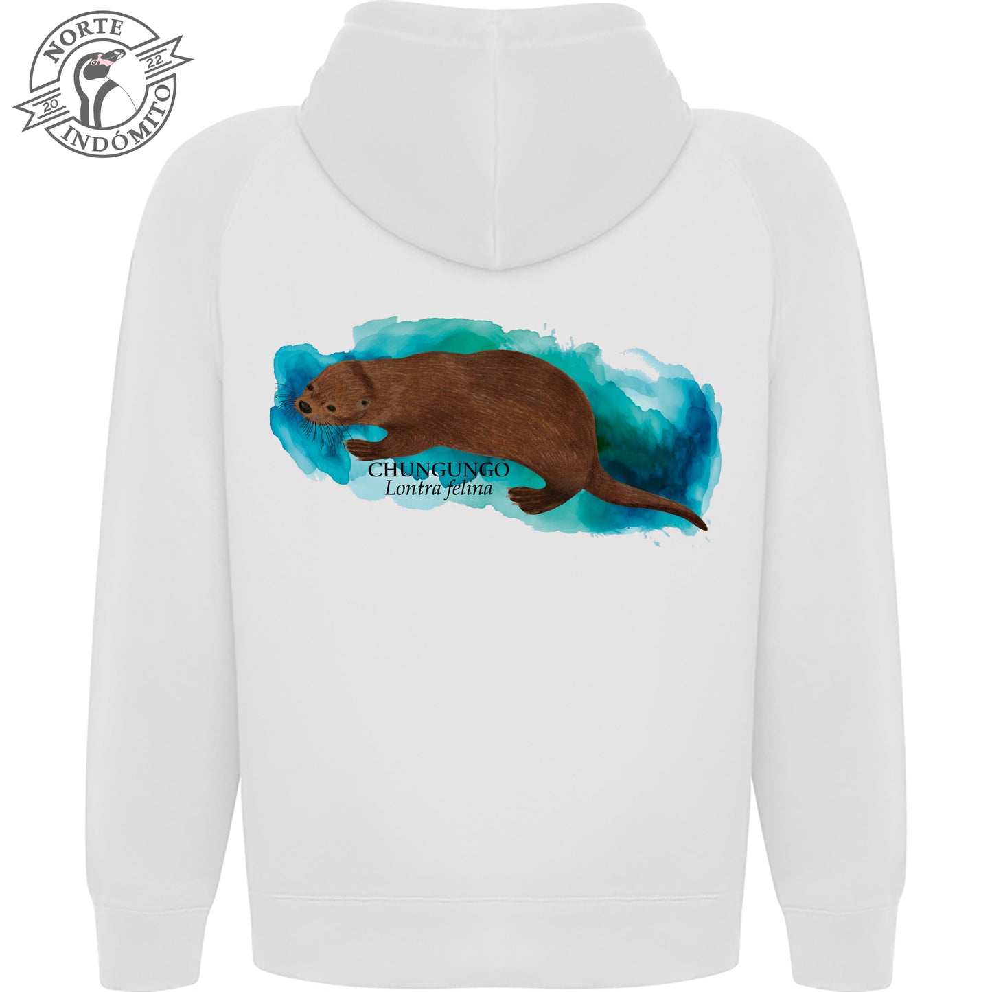 Polerón - chungungo acuarela