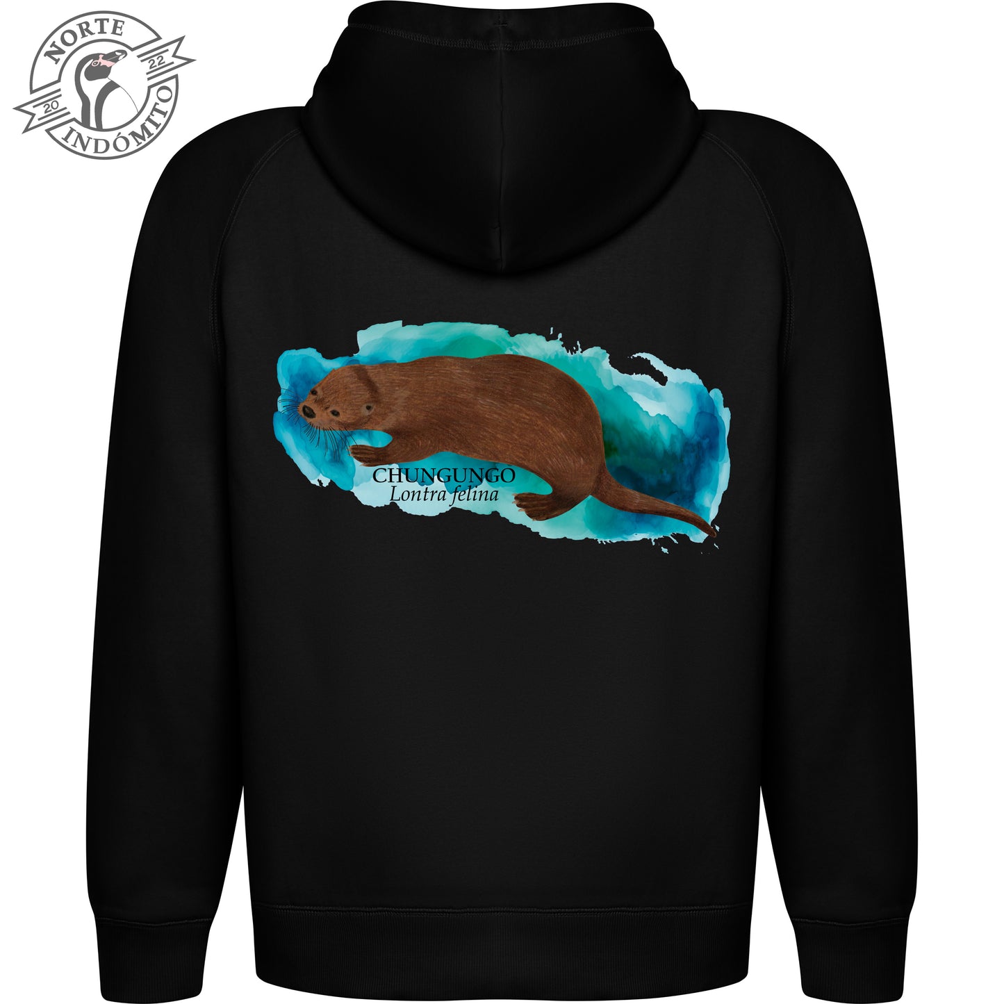 Polerón - chungungo acuarela