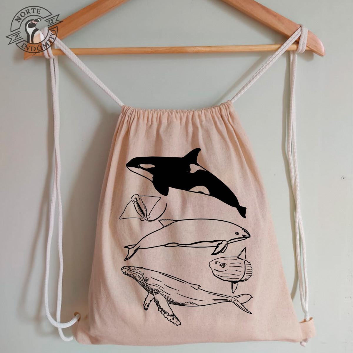 Mochila - animales marinos