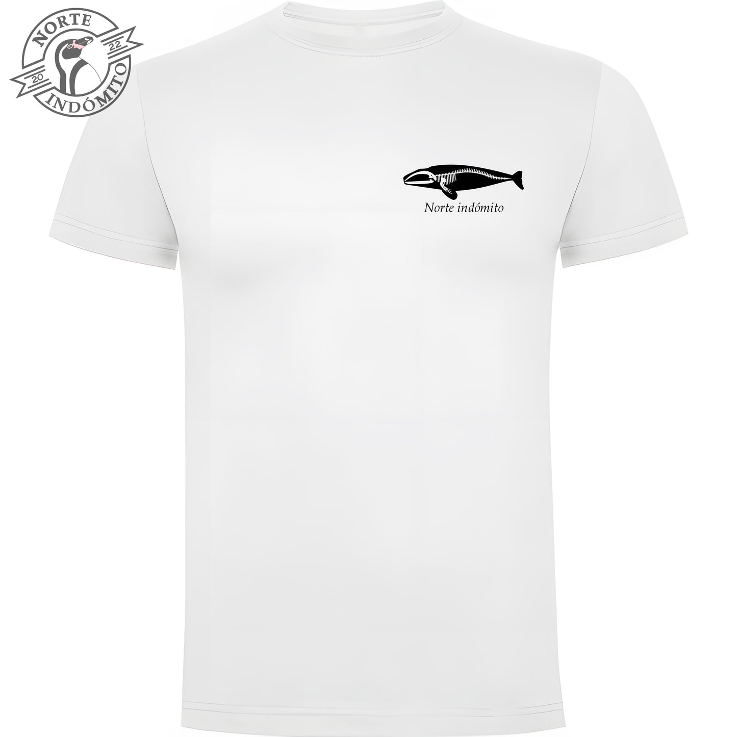 Polera - ballena franca austral esqueleto