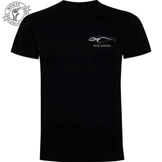 Polera - ballena franca austral esqueleto