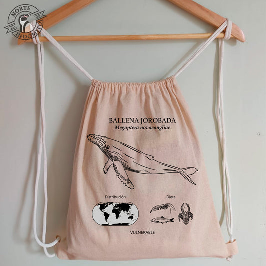 Mochila - ballena jorobada distribución