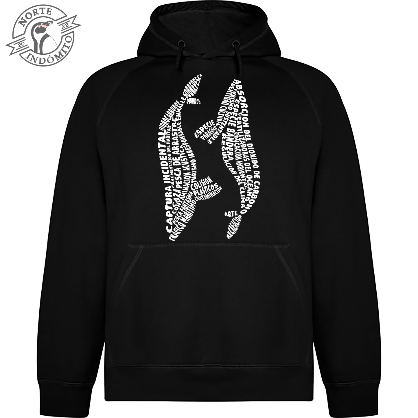 Polerón - ballenas caligrama