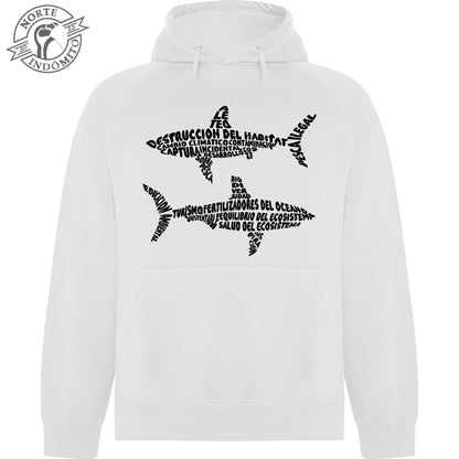 Polerón - tiburones caligrama