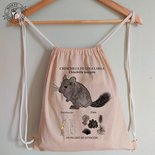 Mochila - chinchilla de cola larga