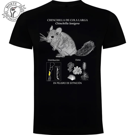 Polera - chinchilla de cola larga