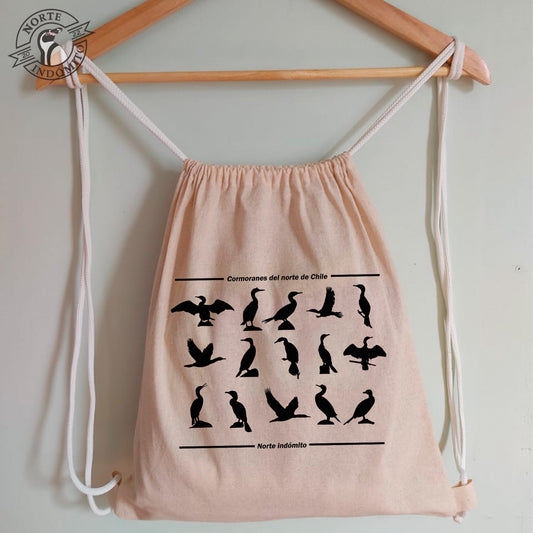 Mochila - cormoranes silueta