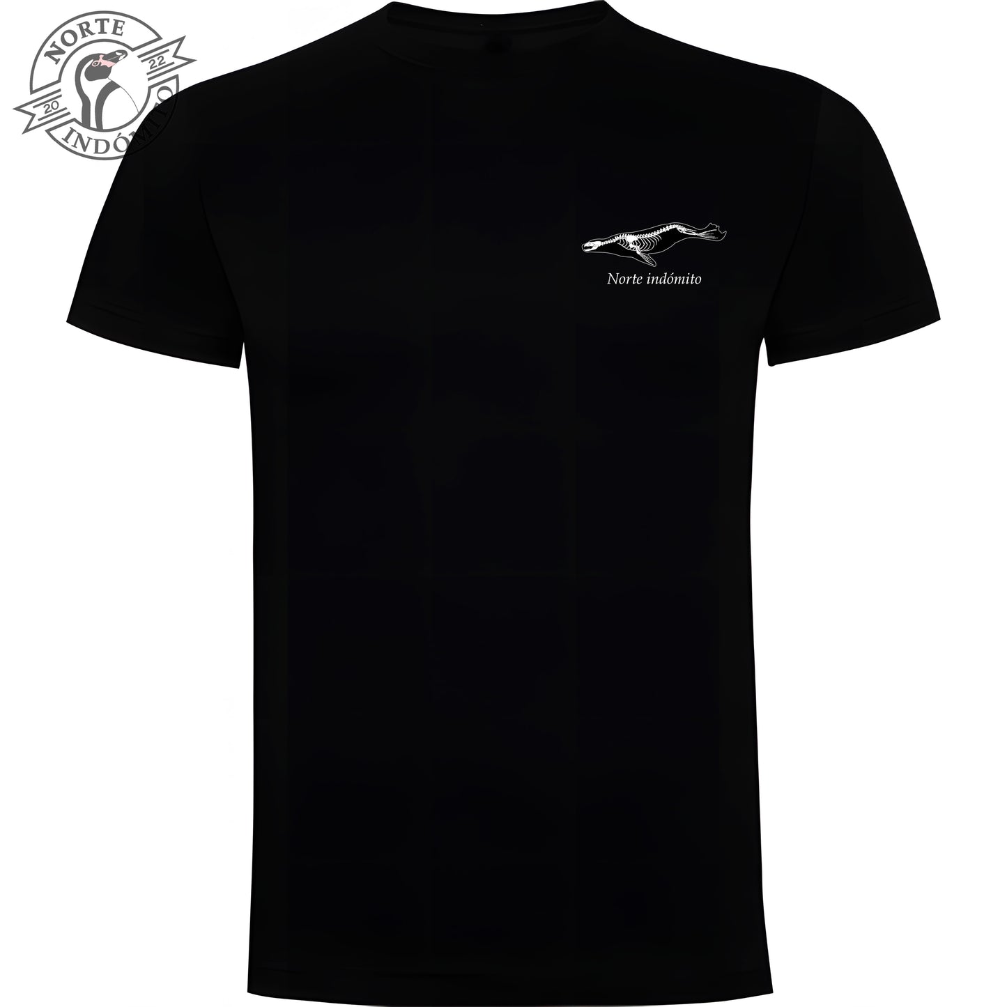 Polera - foca leopardo esqueleto