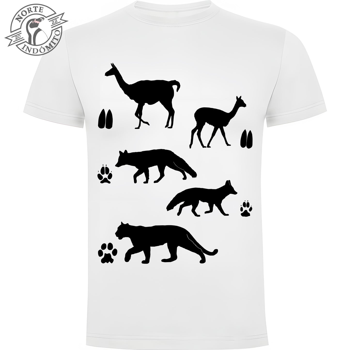 Polera - mamíferos huellas