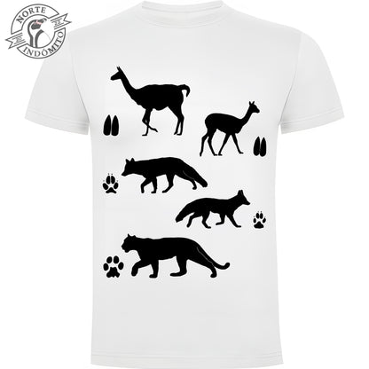 Polera - mamíferos huellas