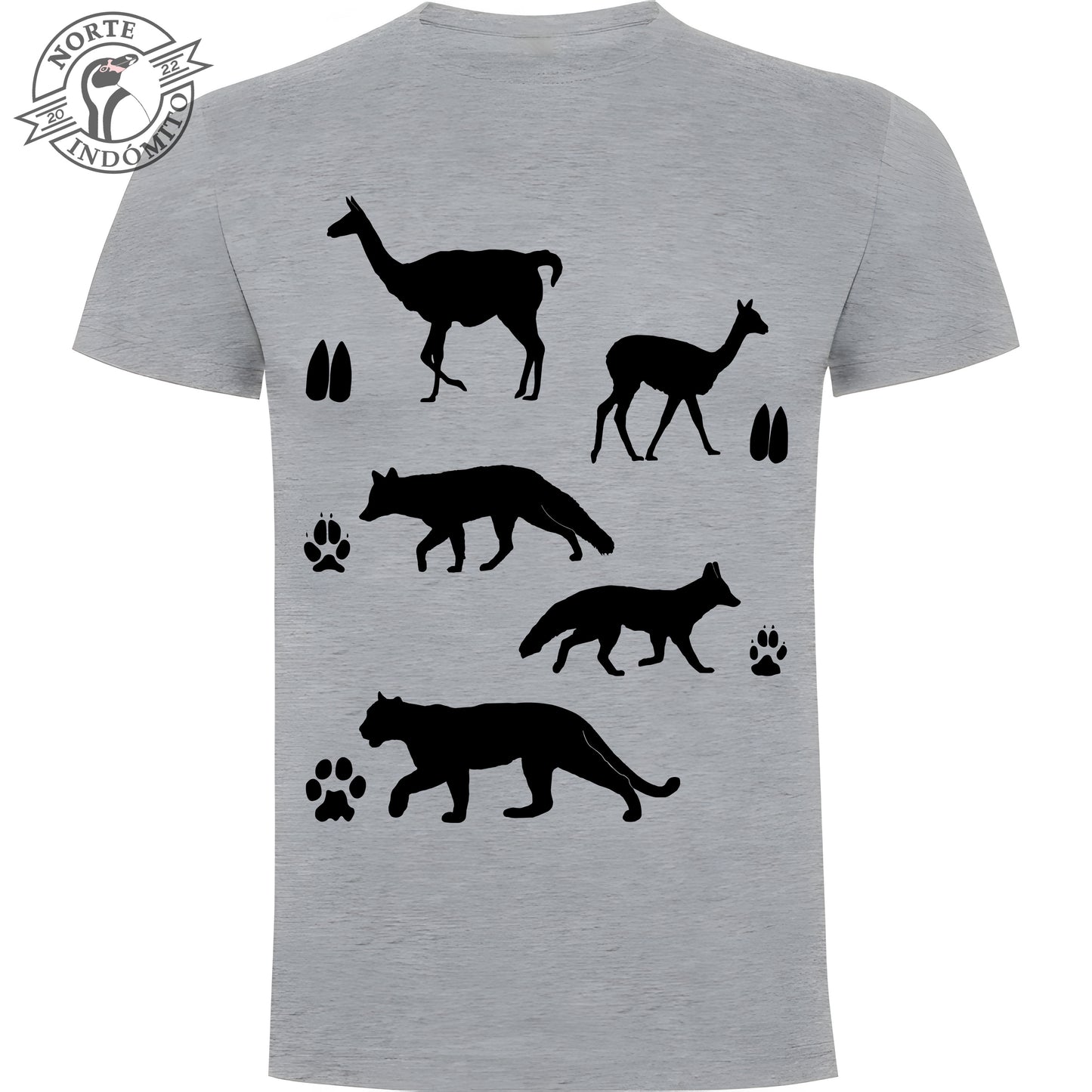 Polera - mamíferos huellas