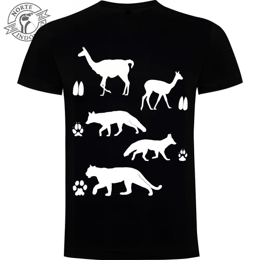 Polera - mamíferos huellas