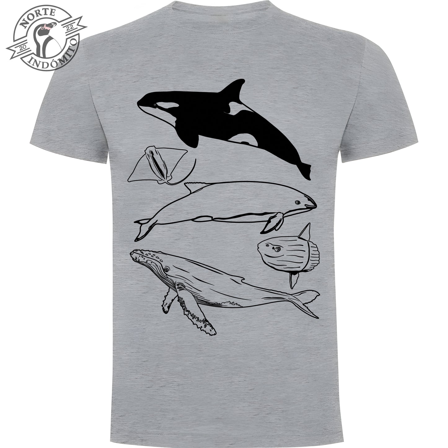 Polera - animales marinos