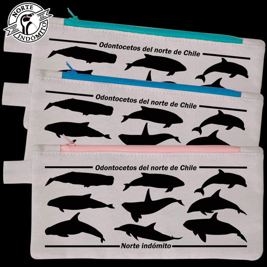 Estuche - odontocetos silueta