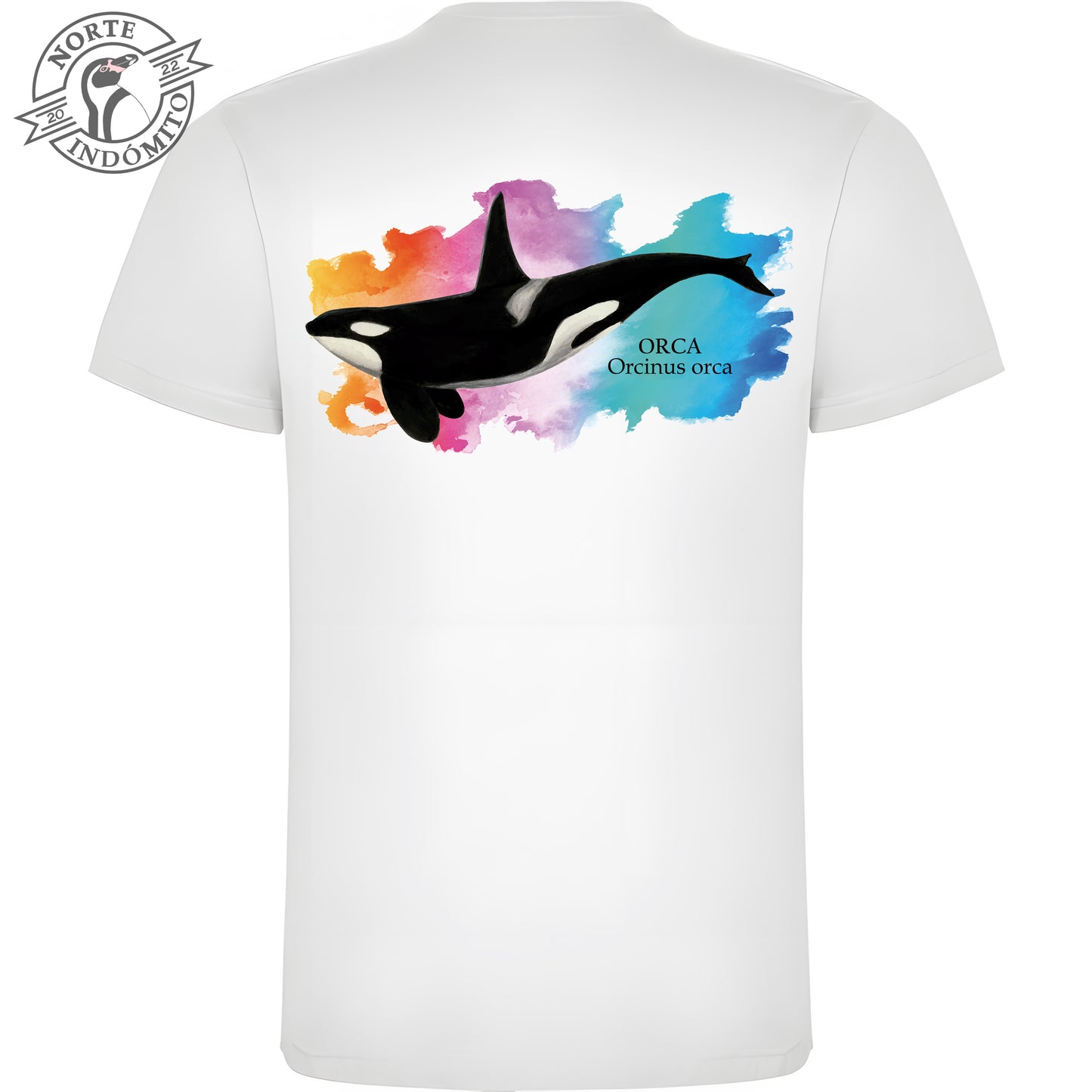 Polera - orca acuarela