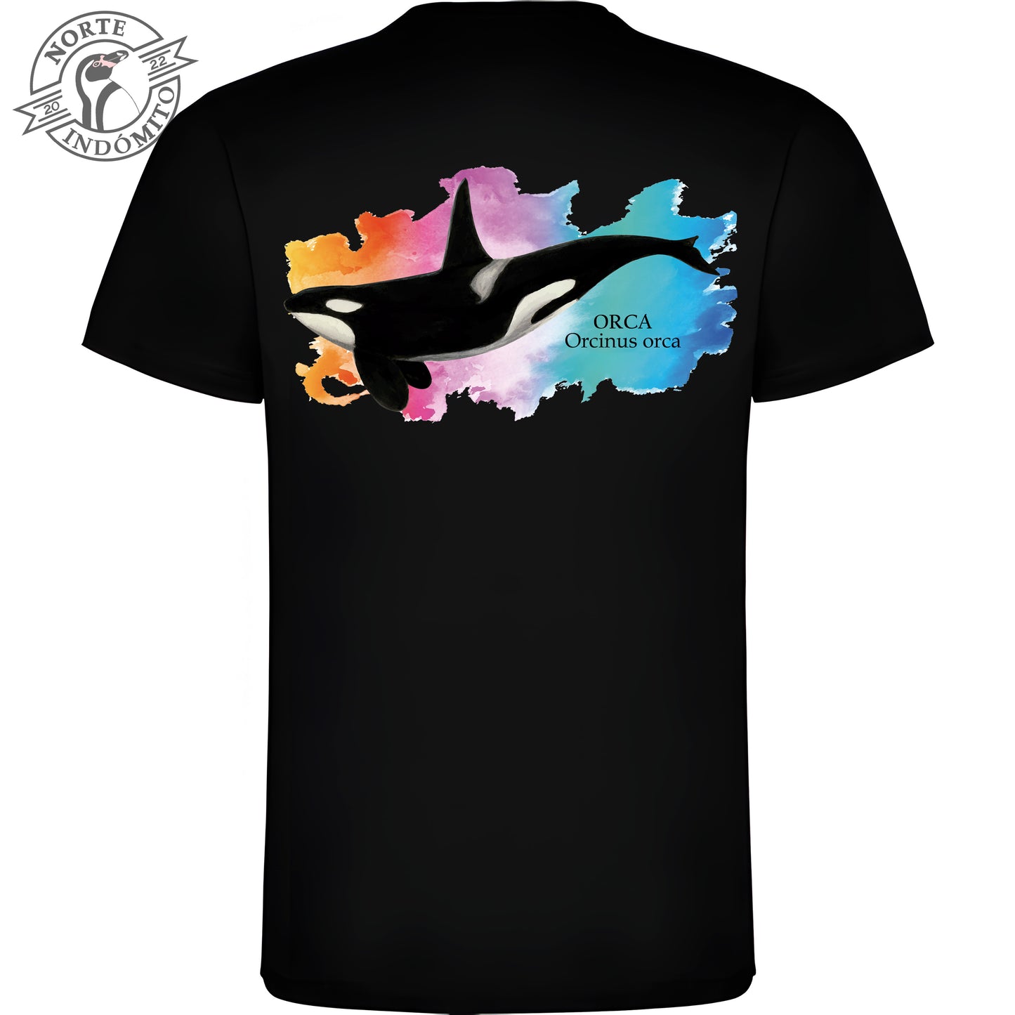 Polera - orca acuarela