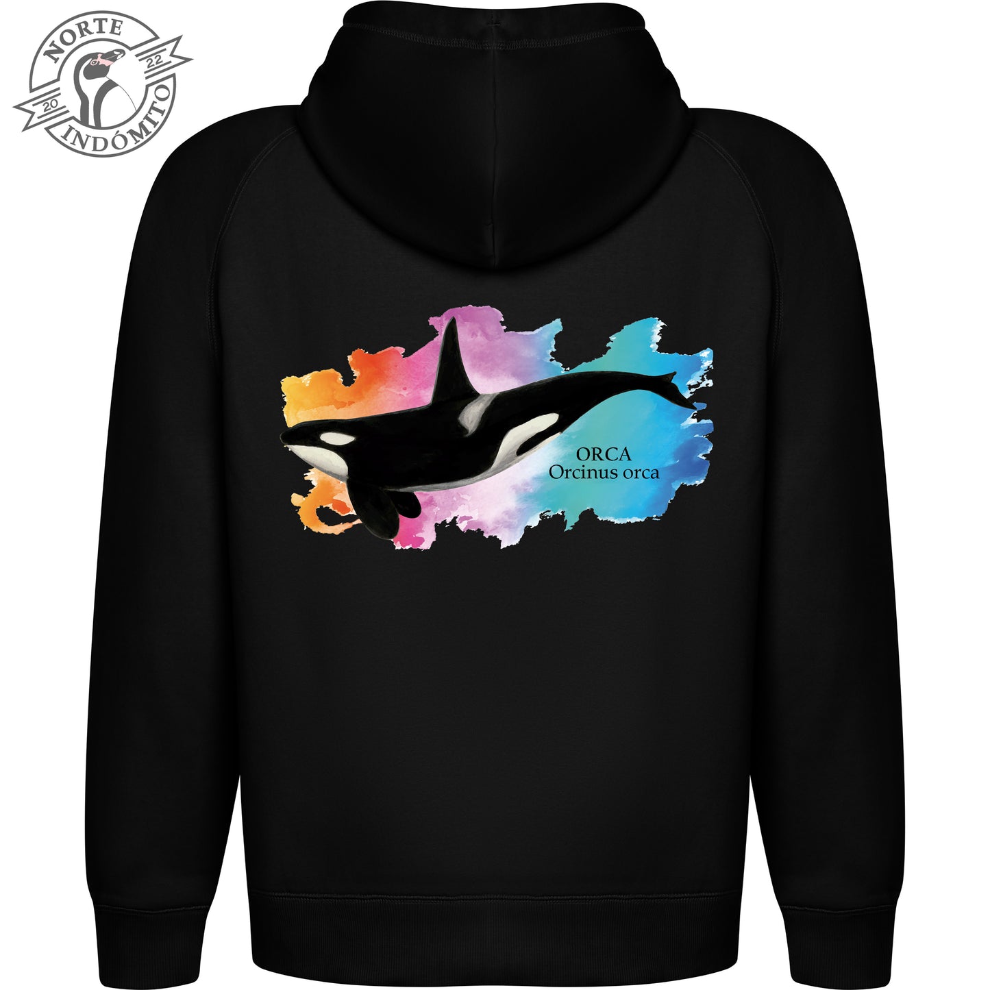 Polerón - orca acuarela