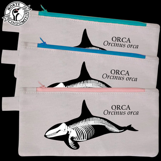 Estuche - orca esqueleto