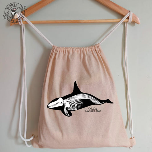 Mochila - orca esqueleto