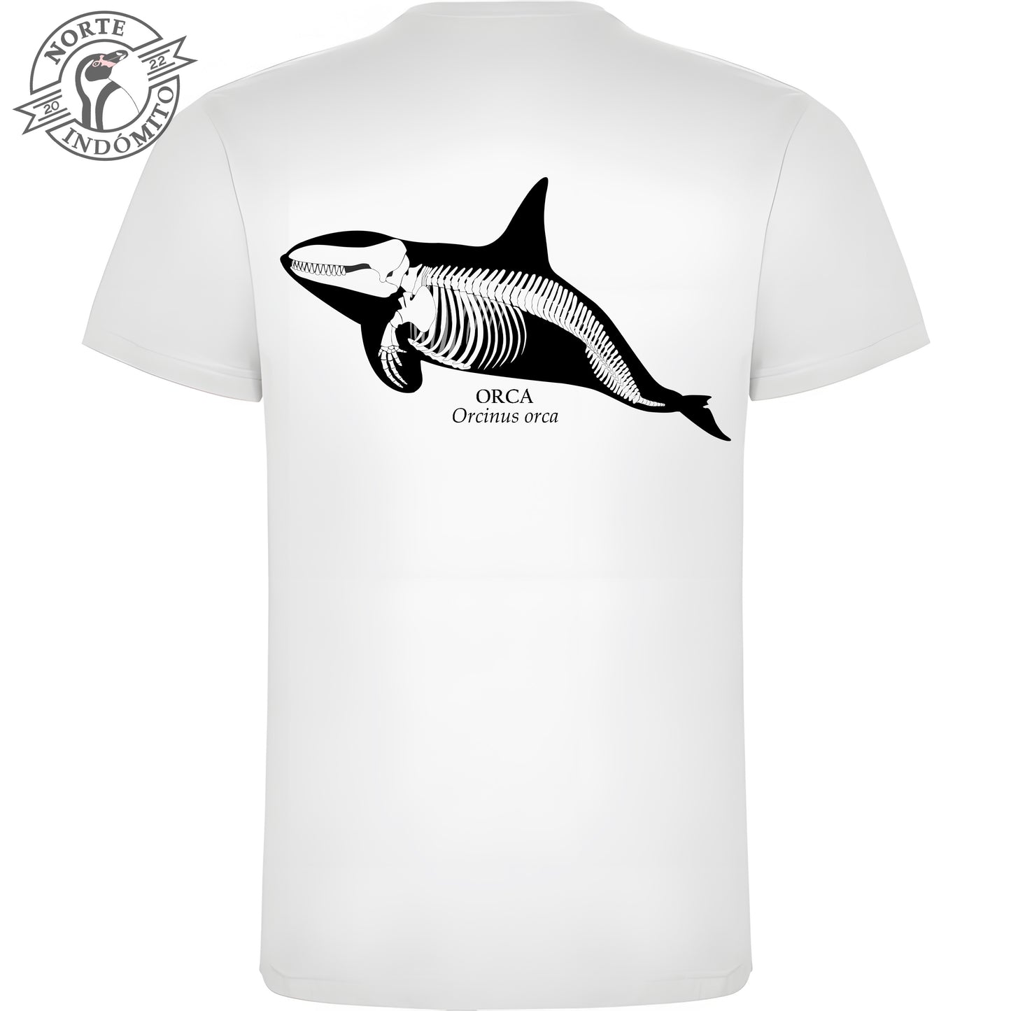 Polera - orca esqueleto