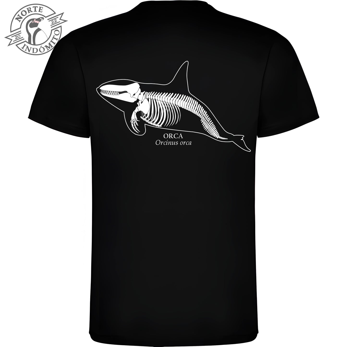 Polera - orca esqueleto