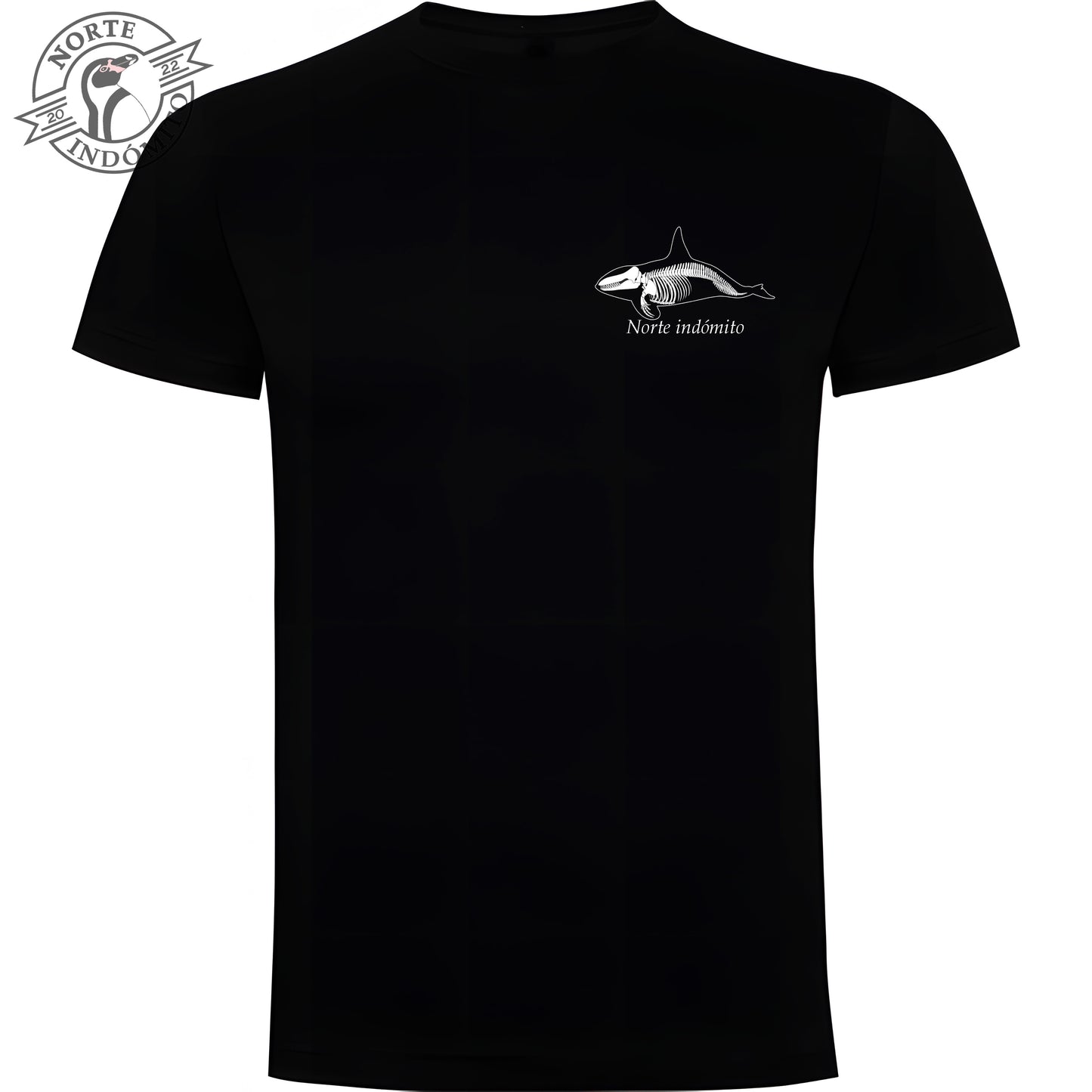 Polera - orca esqueleto