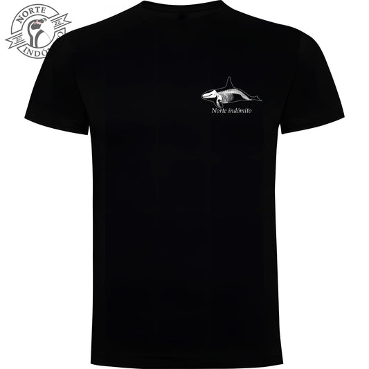 Polera - orca esqueleto