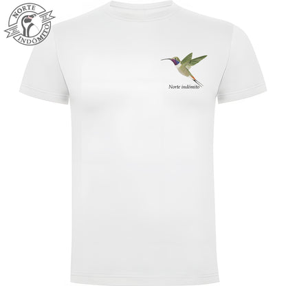 Polera - picaflor del norte acuarela