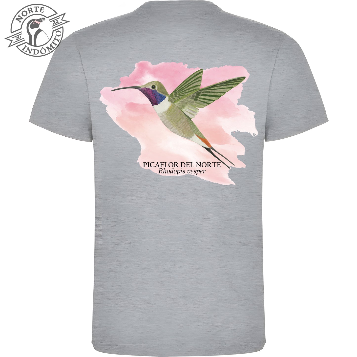 Polera - picaflor del norte acuarela