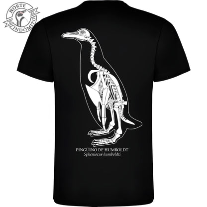 Polera - pingüino de humboldt esqueleto