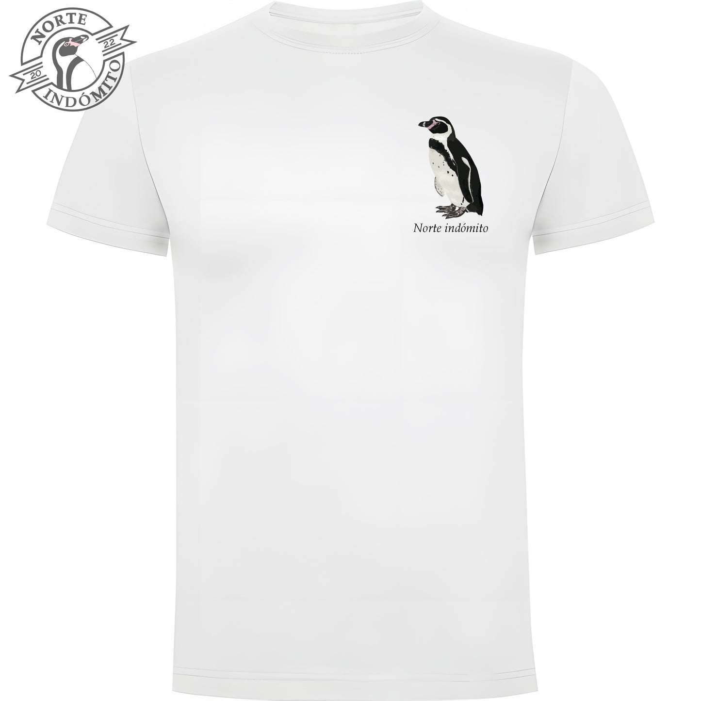 Polera - pingüino de humboldt acuarela