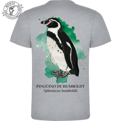 Polera - pingüino de humboldt acuarela
