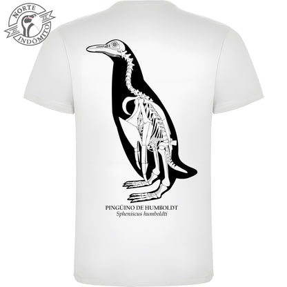 Polera - pingüino de humboldt esqueleto