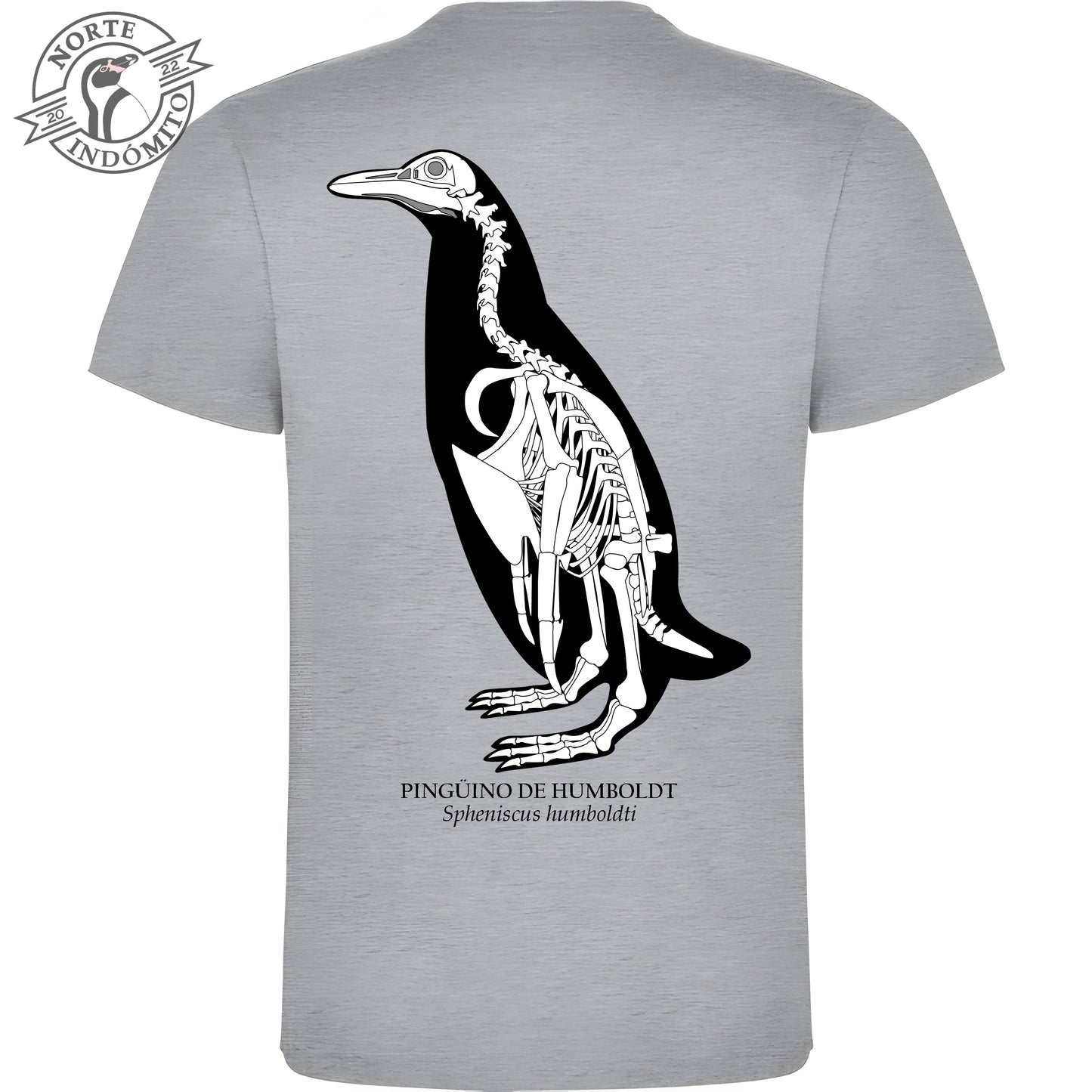 Polera - pingüino de humboldt esqueleto