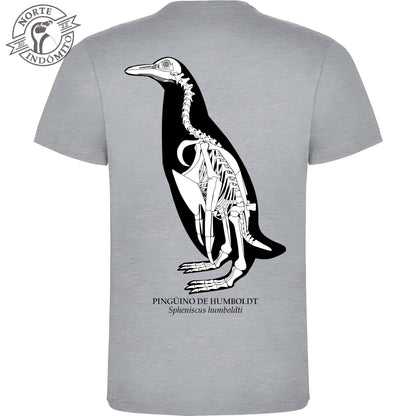 Polera - pingüino de humboldt esqueleto
