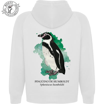 Polerón - pingüino de humboldt acuarela