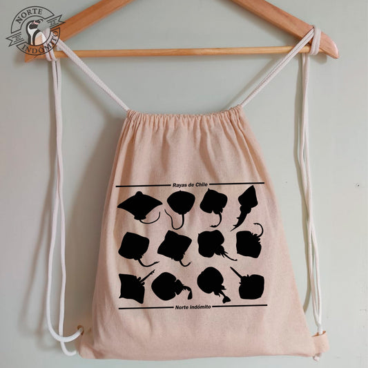 Mochila - rayas silueta