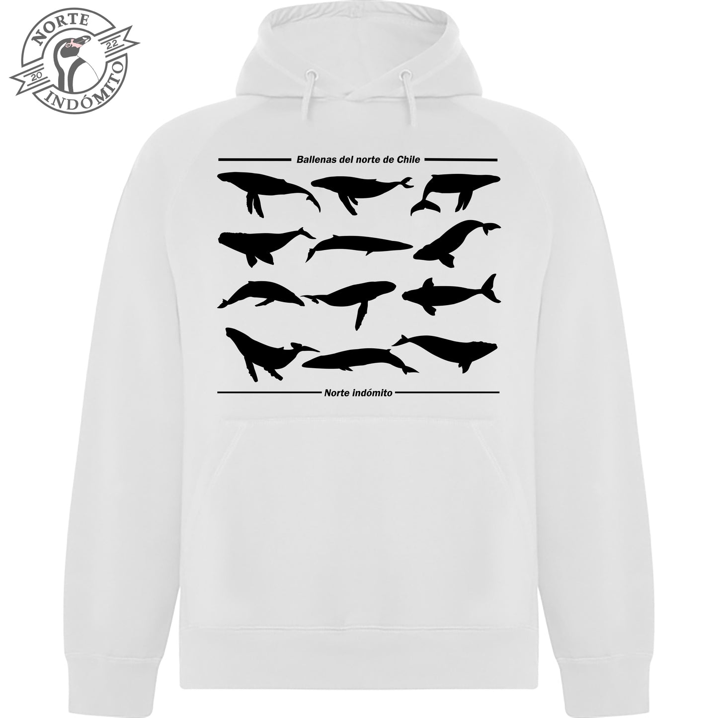 Polerón - ballenas silueta