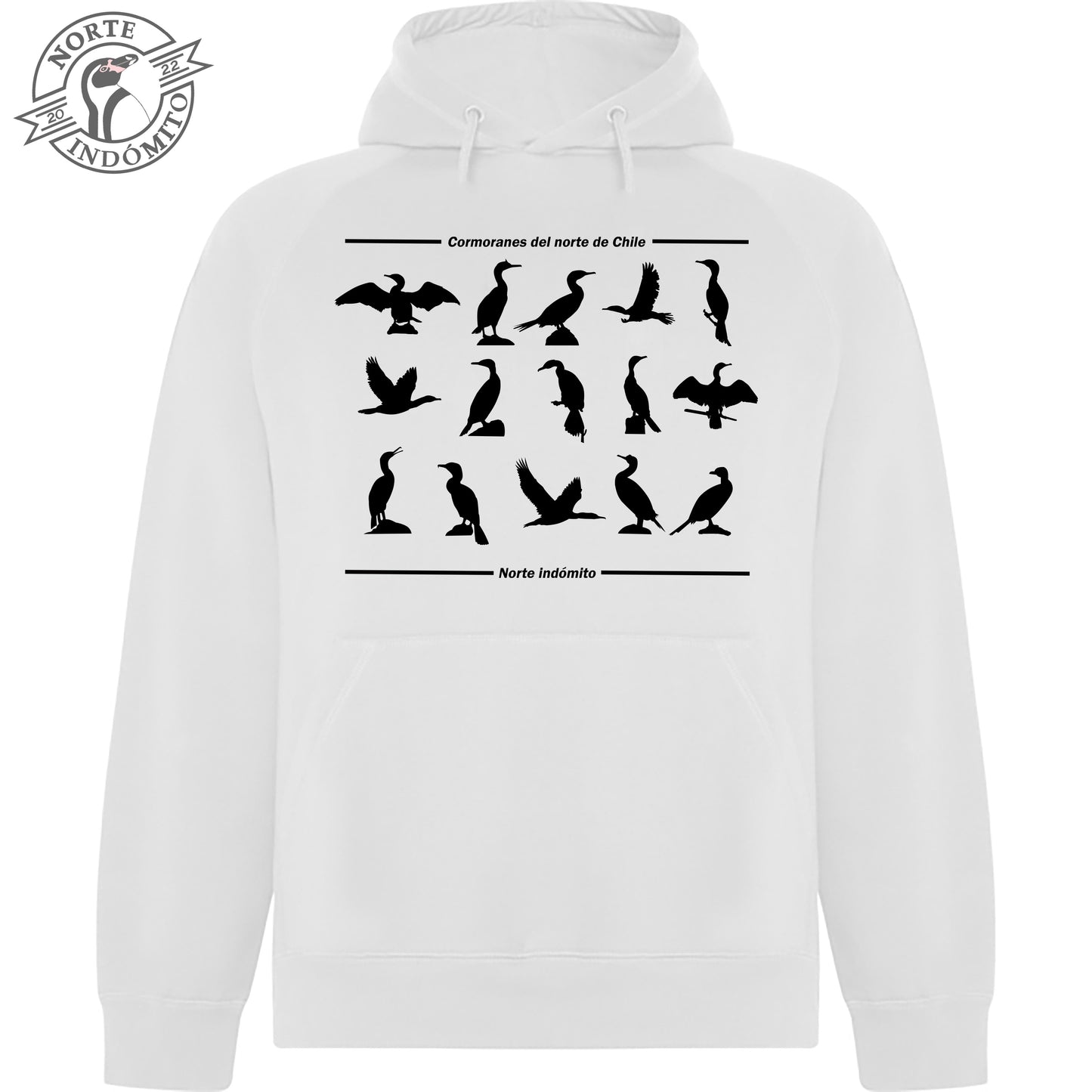 Polerón - cormoranes silueta