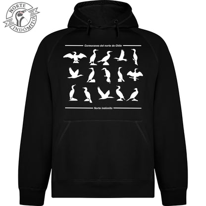 Polerón - cormoranes silueta