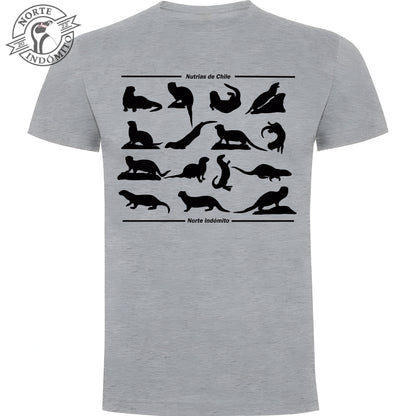 Polera - nutrias silueta