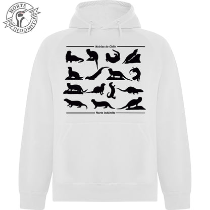 Polerón - nutrias silueta