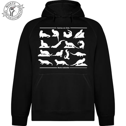 Polerón - nutrias silueta