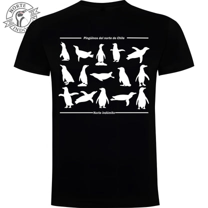 Polera - pingüinos silueta